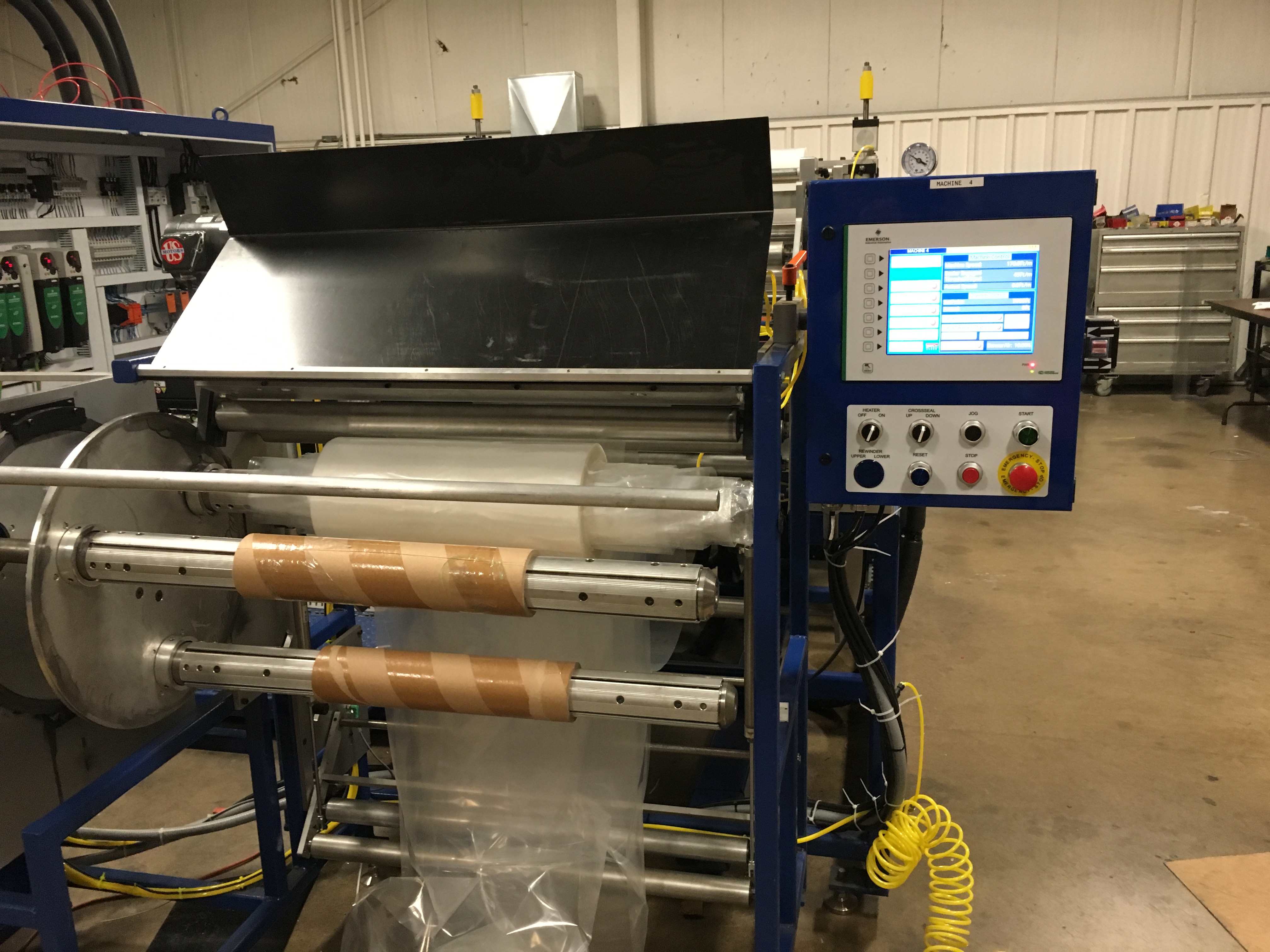 Plastic Film Converting Machine