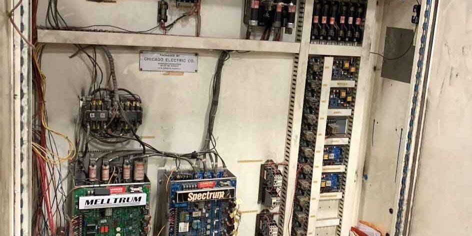 coil slitting control panel
