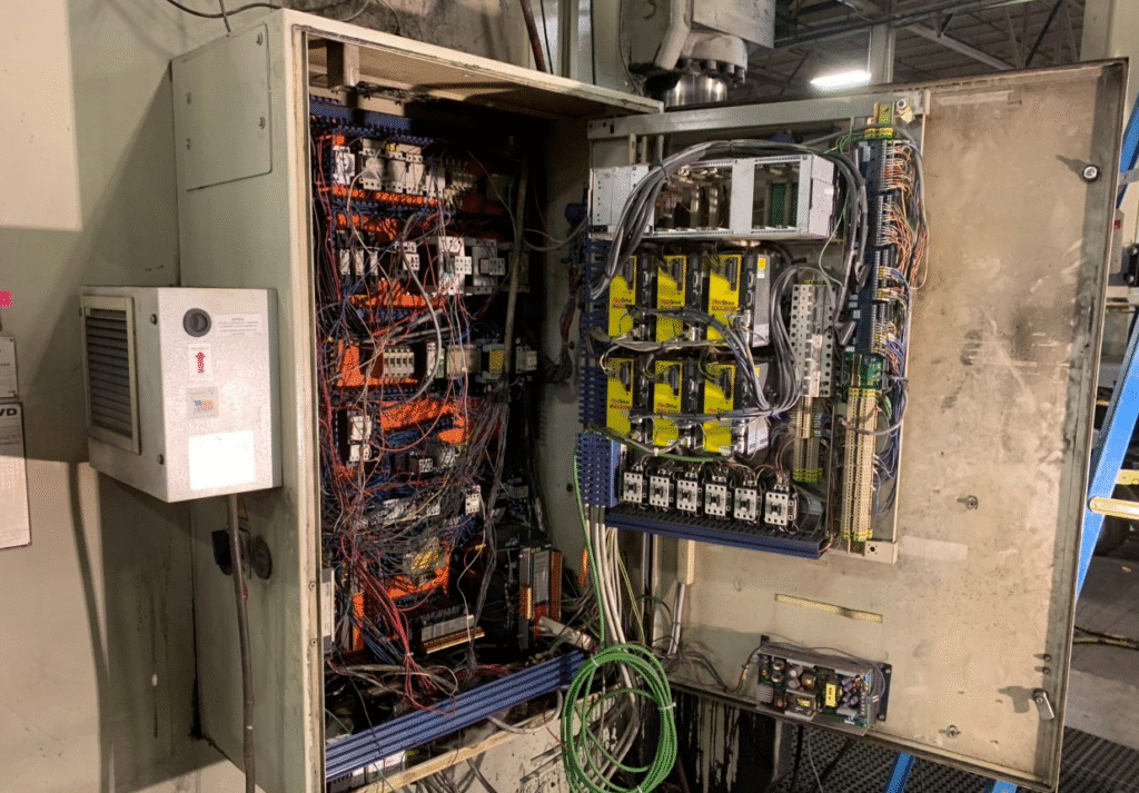 Is Technology Putting a Strain on Your Press Brake? Old Press Brake 1024x713