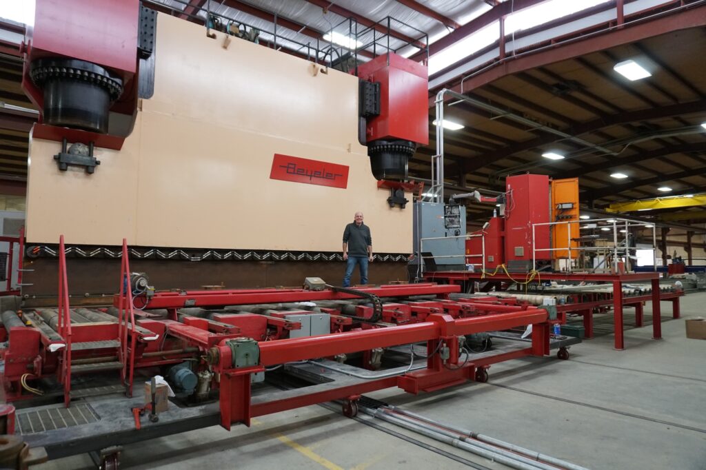 Interview: Pressing Questions that Brake with David Cossey Bristol Metals 4000 Ton Beyeler 004 2 1024x682